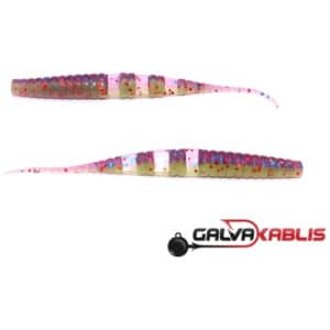 Silikoon Perchik Worm 2,2″ 55mm 10tk #43/35