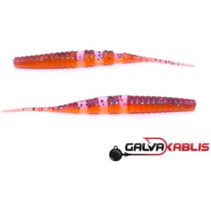 Silikoon Perchik Worm 2,2″ 55mm 10tk #43/02