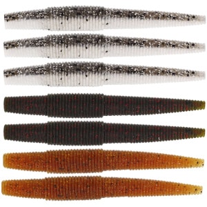 Silikoon Westin Ned Worm 7cm 3g 7tk #Clear Water Mix