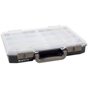 Landikohver Westin W6 Lure Vault include 10 inserts Black/Clear