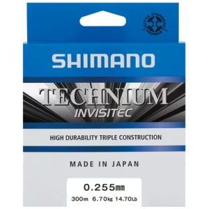 Tamiil Shimano Technium Invisitec 0,255mm 6,7kg 300m