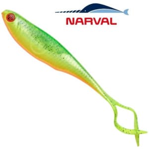 Silikoon Narval Maxlug Mini 13cm 4tk #015 Pepper/Lemon