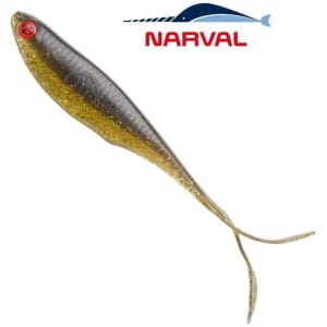 Silikoon Narval Maxlug Mini 13cm 4tk #047 Black Gold