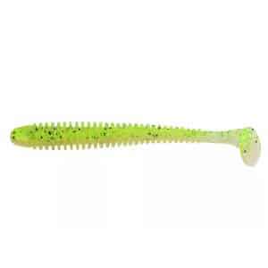 Silikoon Keitech Swing Impact 2,5″ 6,25cm 10tk #LT#62T Chart Lime Shad