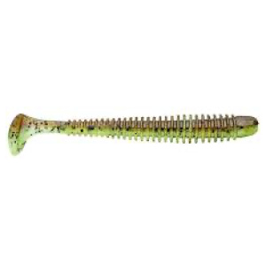 Silikoon Keitech Swing Impact 2″ 5cm 12tk #401T Green Pumpkin Chartreuse