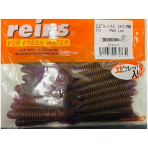 Silikoon Reins 2.5″ G-Tail Saturn 20tk #606 Pink Lox
